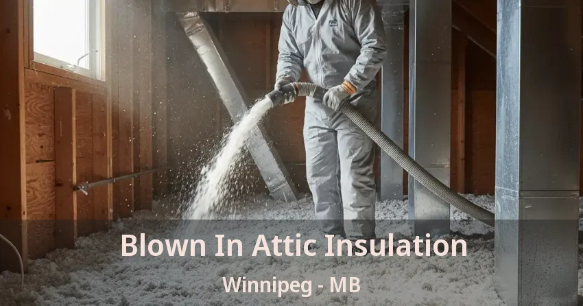 Blown In Attic Insulation Winnipeg - MB Blown In Attic Insulation Winnipeg - MB