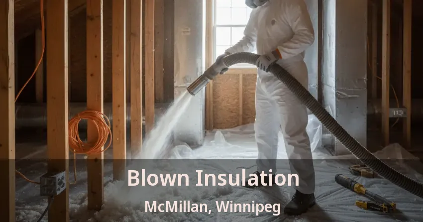Blown Insulation McMillan, Winnipeg - MB Blown Insulation McMillan, Winnipeg - MB
