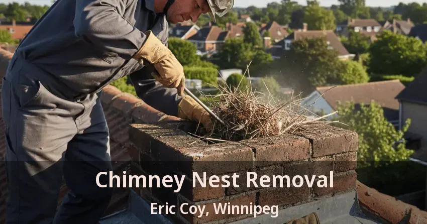Chimney Nest Removal Eric Coy, Winnipeg - MB